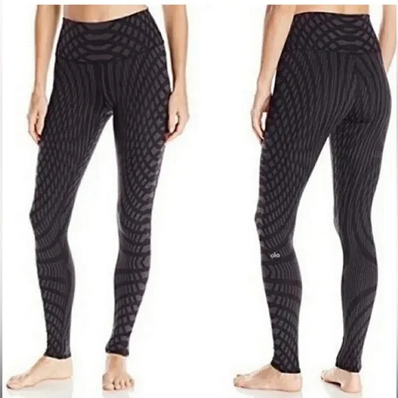 Alo Airbrush Legging Arches Alo Yoga High-Waist Airbrush Legging Lavender  Smoke S